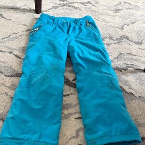 Spyder Vibrant Blue Kids Snow Pants